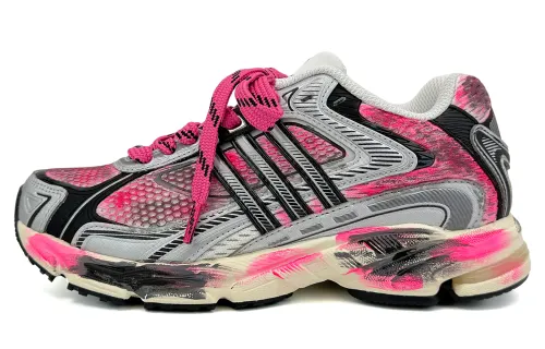 Adidas Originals Response Cl Cushioning Abrasion Resistant Breathable Low top Casual Running Shoes Unisex Pink