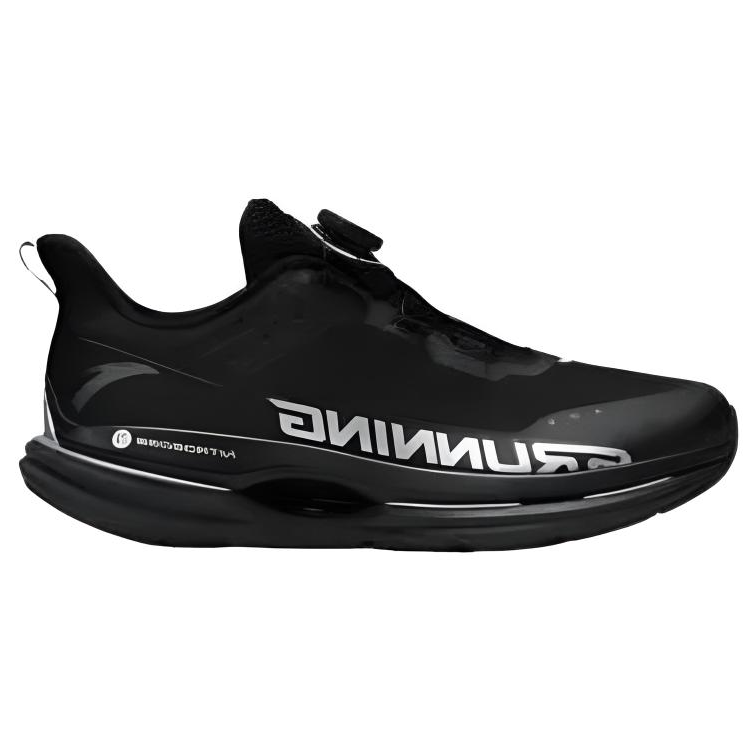 Anta Dust Free Slip Resistant Abrasion Resistant Low top Running Shoes Men’s Black