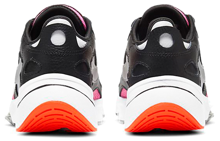 Женские кроссовки Nike Air Zoom Division (черно-розово-серебристые) — Чёрный / розовый / серебристый — фото 5