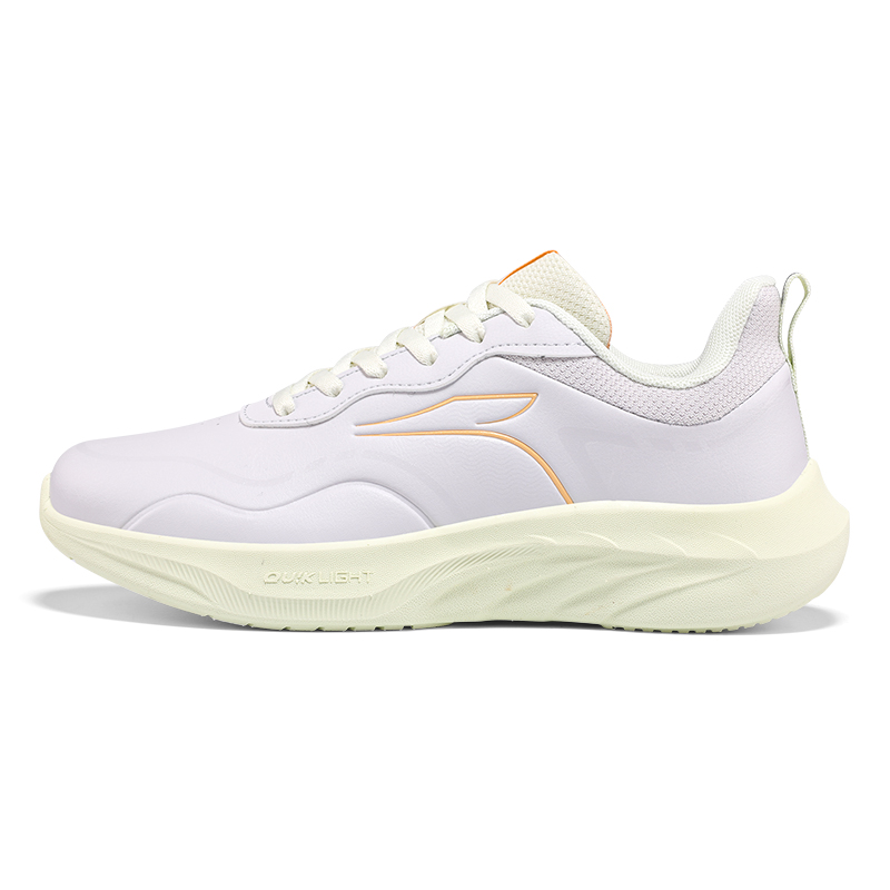361° Lingyun Slip Resistant, Abrasion Resistant, Lightweight Low top Running Shoes Women’s Gray Green