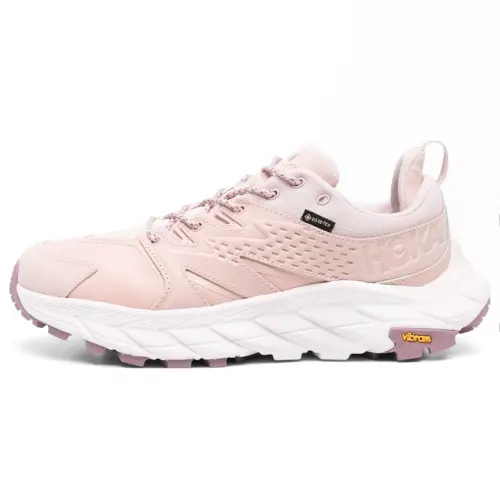 HOKA ONE ONE Anacapa GTX Sports Slip Resistant Abrasion Resistant Low top Running Shoes Unisex Pink Peach