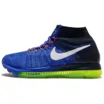 Nike Zoom All Out Flyknit Slip Resistant Mid top Running Shoes Women's Blue