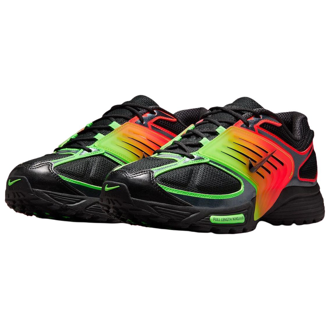 Nike Air Pegasus Wave Abrasion Resistant Abrasion Resistant Low top Running Shoes Unisex Black Green