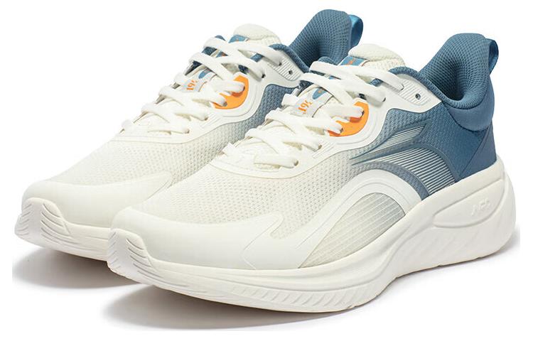 361° Abrasion Resistant Breathable Low top Running Shoes Men’s White Blue