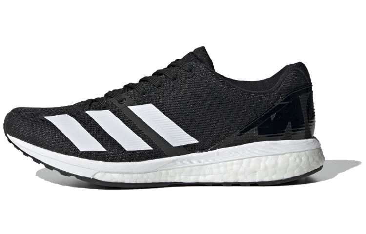 Женские кроссовки adidas Adizero Boston 8 (черно-белые)