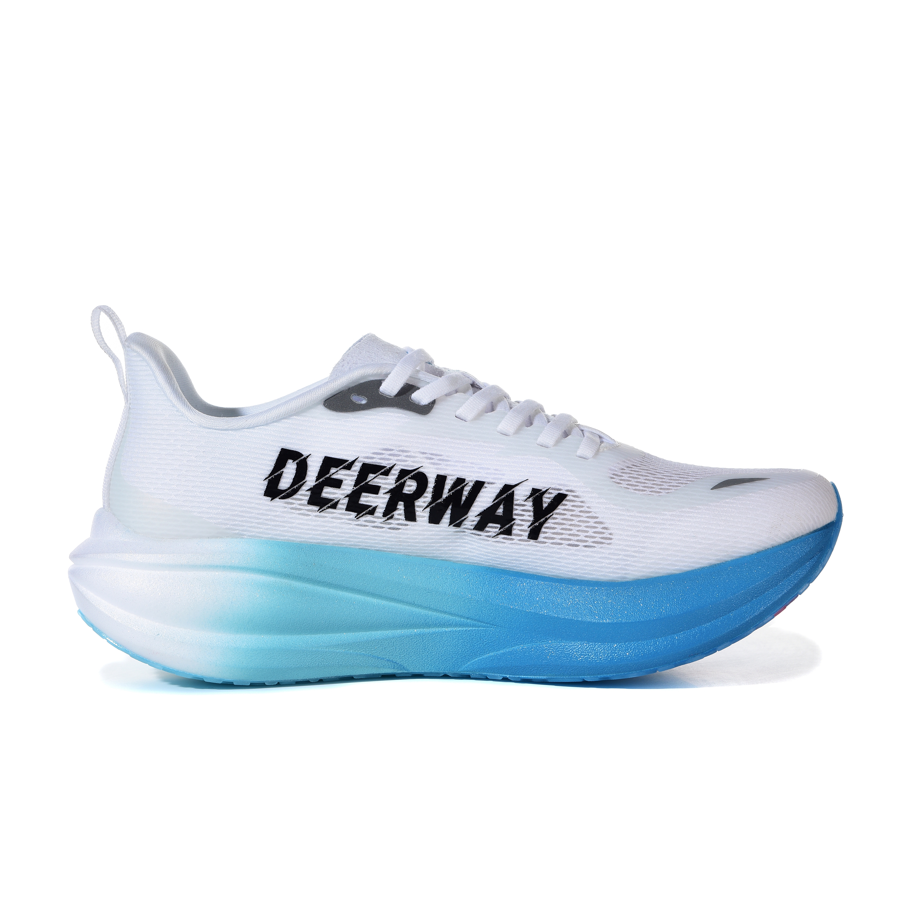 DEERWAY Running Shoes Unisex Pink Blue Mismatched