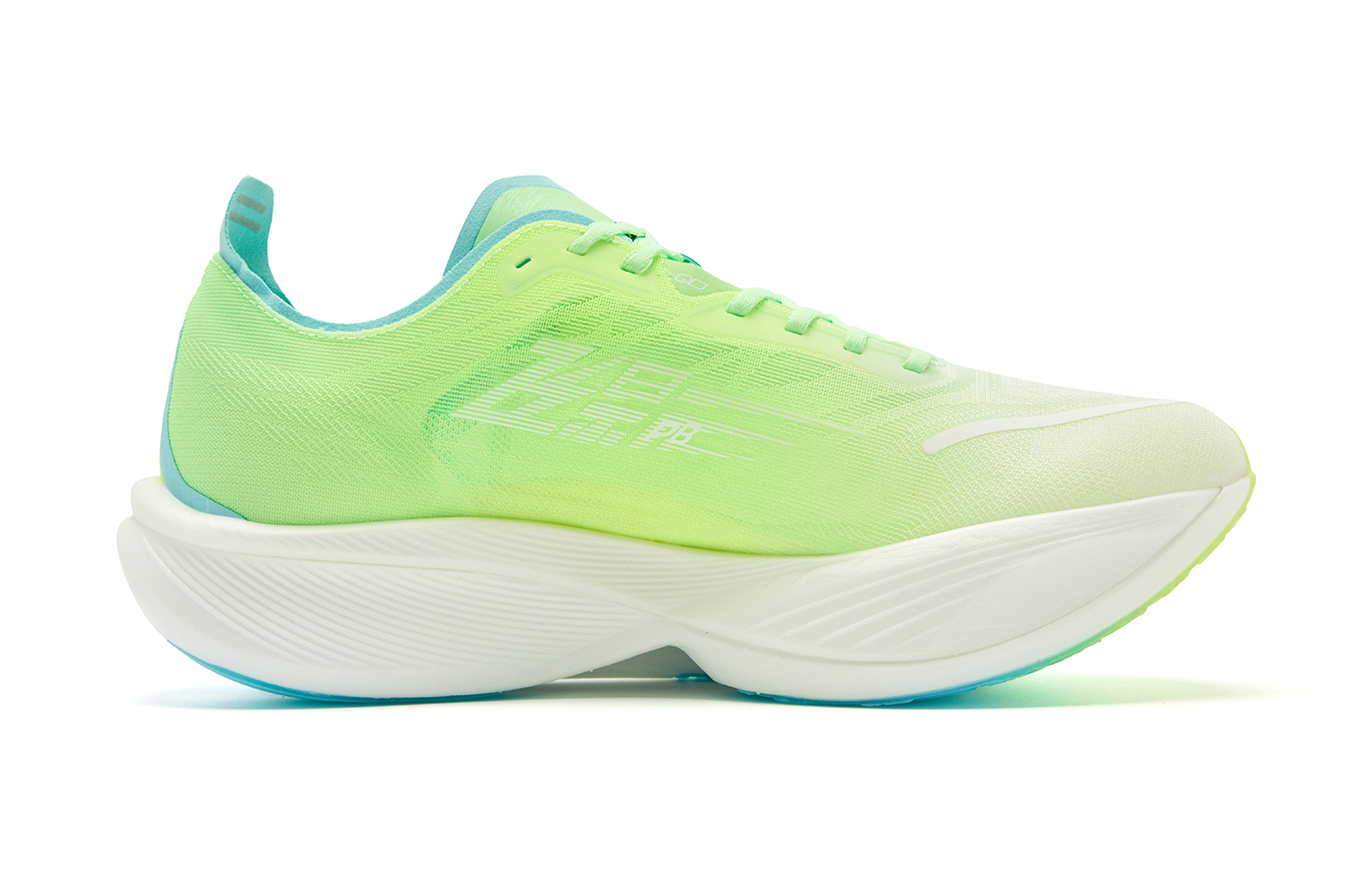 QIAODAN Flying Shadow PB3 Enhanced Running Shoes Men’s Low Top Jordan White/Firefly Yellow