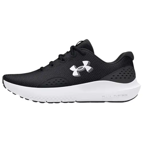 Under Armour Surge 4 Low top Running Shoes Men's Black White