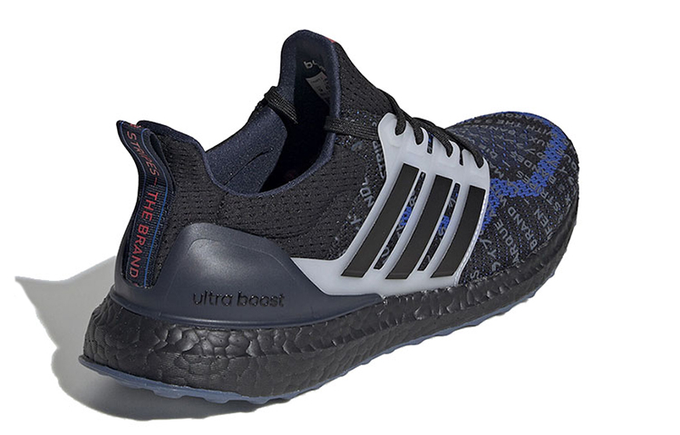 Кроссовки adidas ULT "Seoul" (черно-синий) — Чёрный / синий / белый / серый — фото 4
