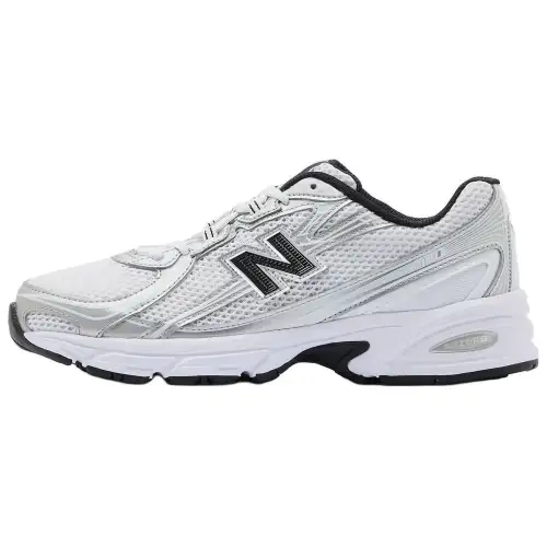 740 New Balancev2 'White Silver Metallic Black'