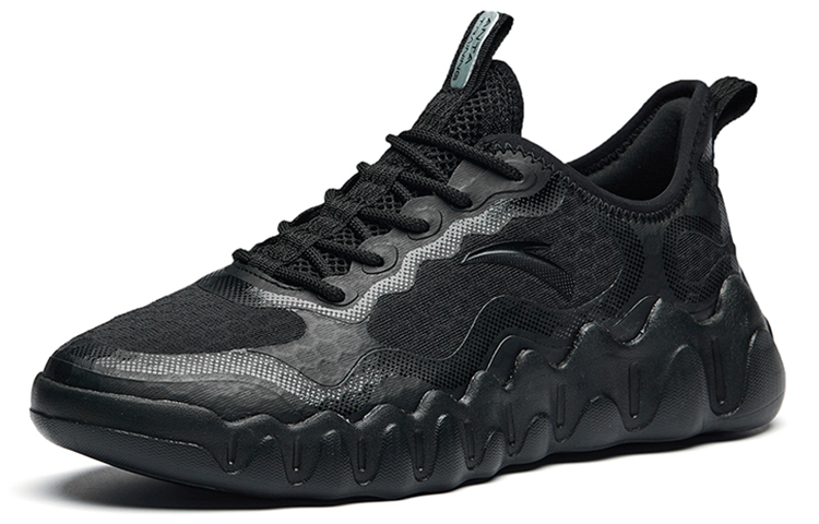 Anta Outdoor Collection Textile, Synthetic Leather Cushioning Slip Resistant Abrasion Resistant Breathable Low top