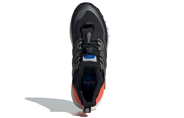 Женские кроссовки adidas ULT DNA (черно-серо-оранжевые) — фото 5