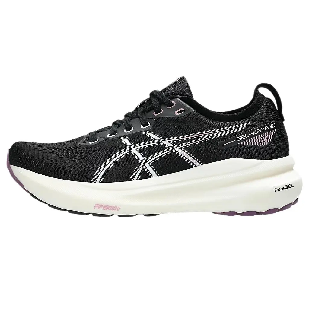 ASICS Gel Kayano 31 Black Pure Silver Women's