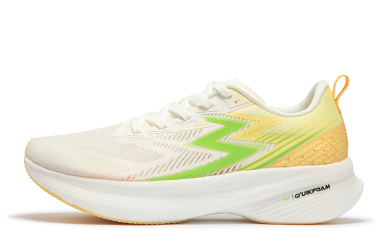 361° Flame ST Running Shoes Men’s Low Top Feather White/Smoothie Yellow