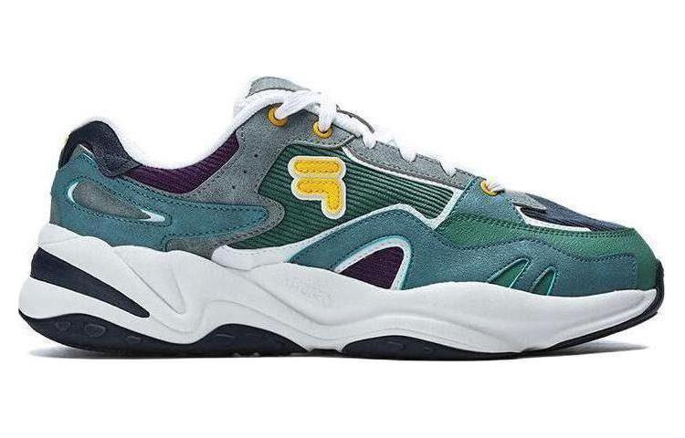 FILA FUSION Flash Textile, Synthetic Leather Low top Running Shoes Men’s Blue Gray