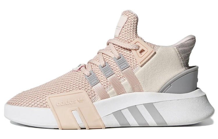 Adidas Originals Eqt Bask Adv Comfortable Fabric Slip Resistant Abrasion Resistant Low top Running Shoes Women's Pink