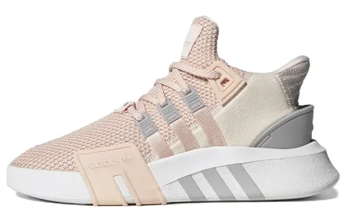 Adidas Originals Eqt Bask Adv Comfortable Fabric Slip Resistant Abrasion Resistant Low top Running Shoes Women's Pink