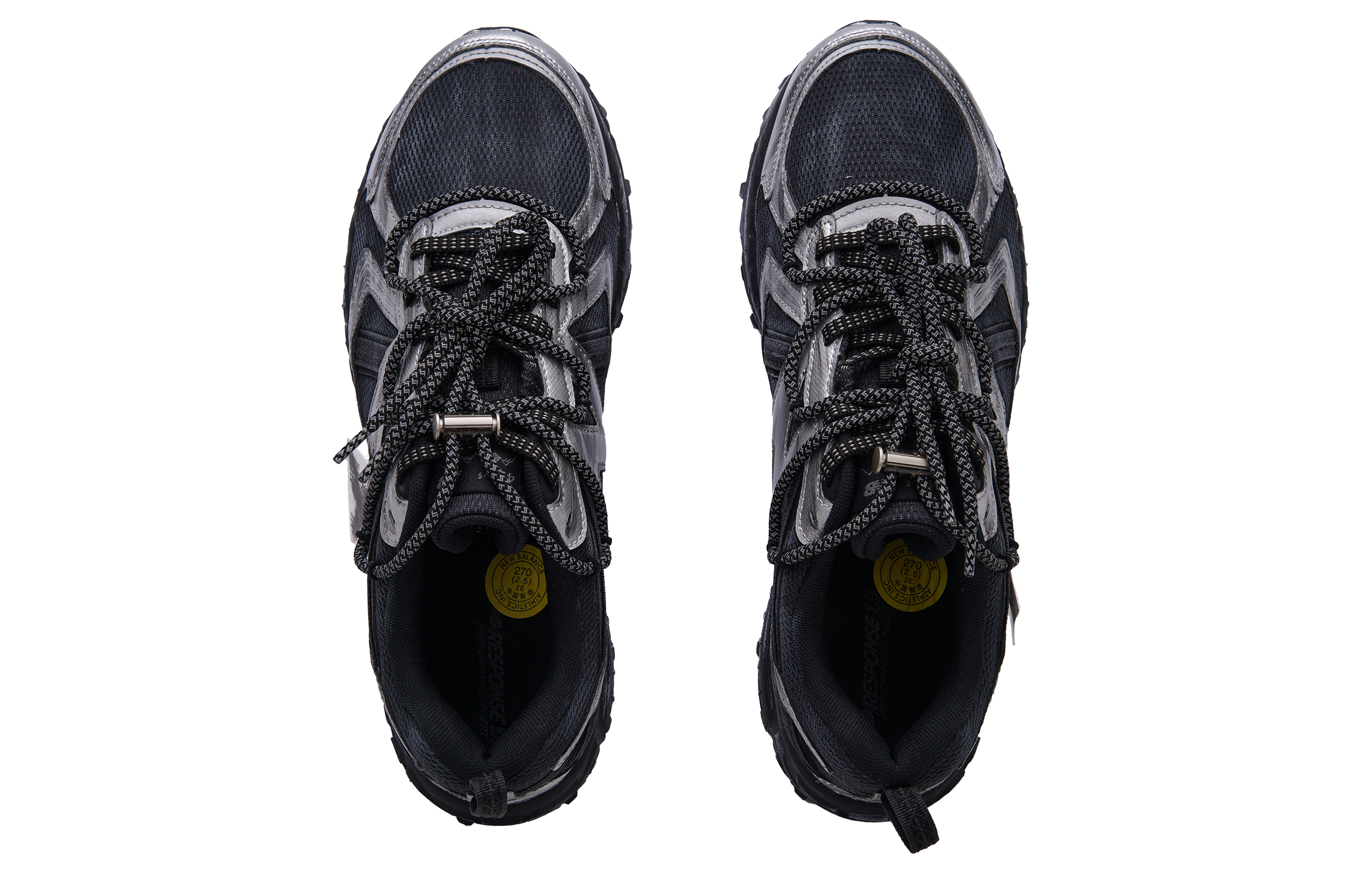 New Balance NB 410 Abrasion Resistant Low top Running Shoes Unisex Silver Black