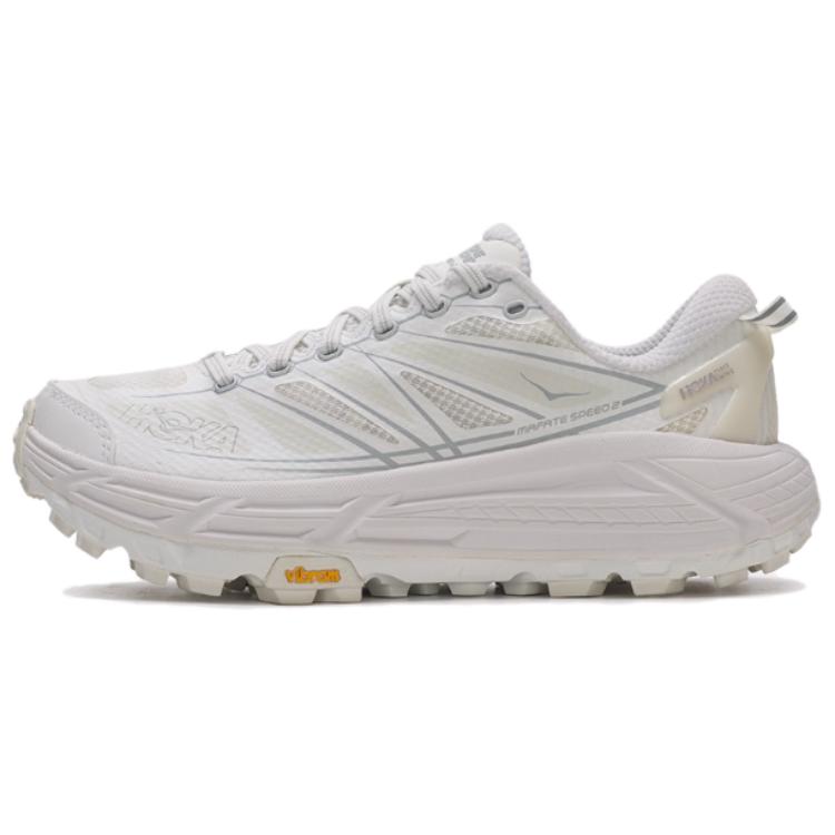 Кроссовки HOKA ONE ONE Mafate Speed 2 (бело-серые)