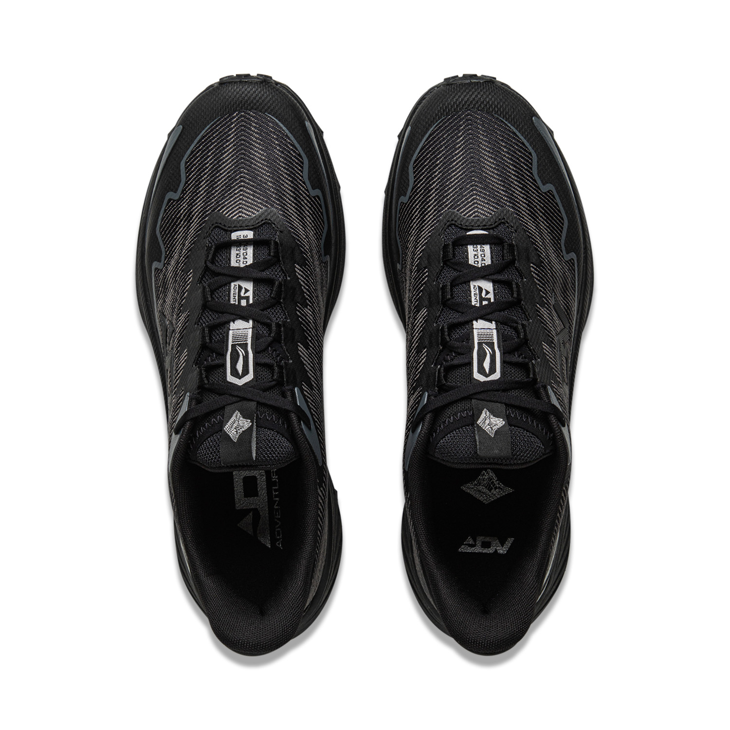 Li Ning Chasing The Sky Low top Trail Running Shoes Men’s Black Gray