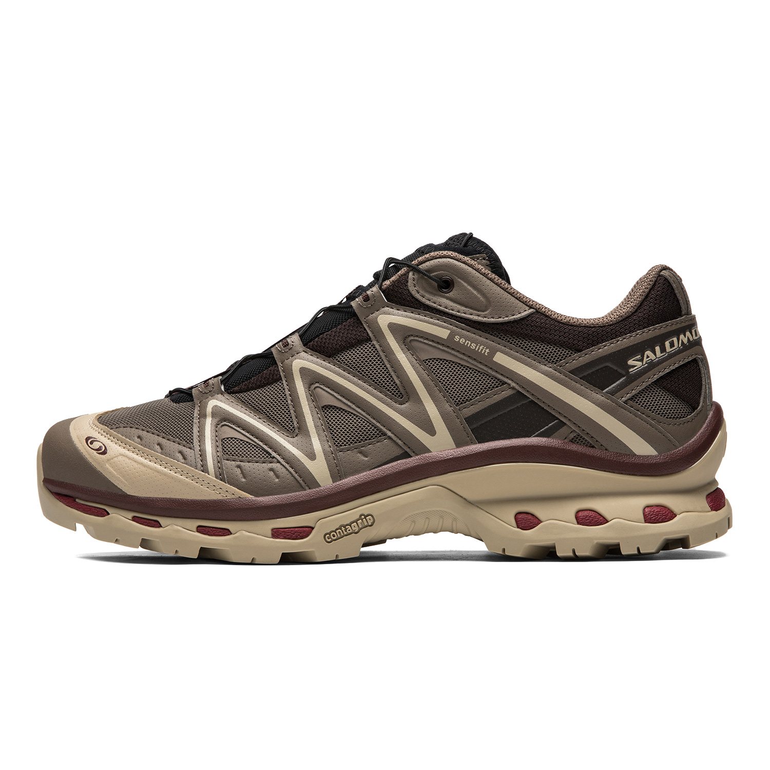 Кроссовки Salomon XT-Quest (коричнево-желтые)