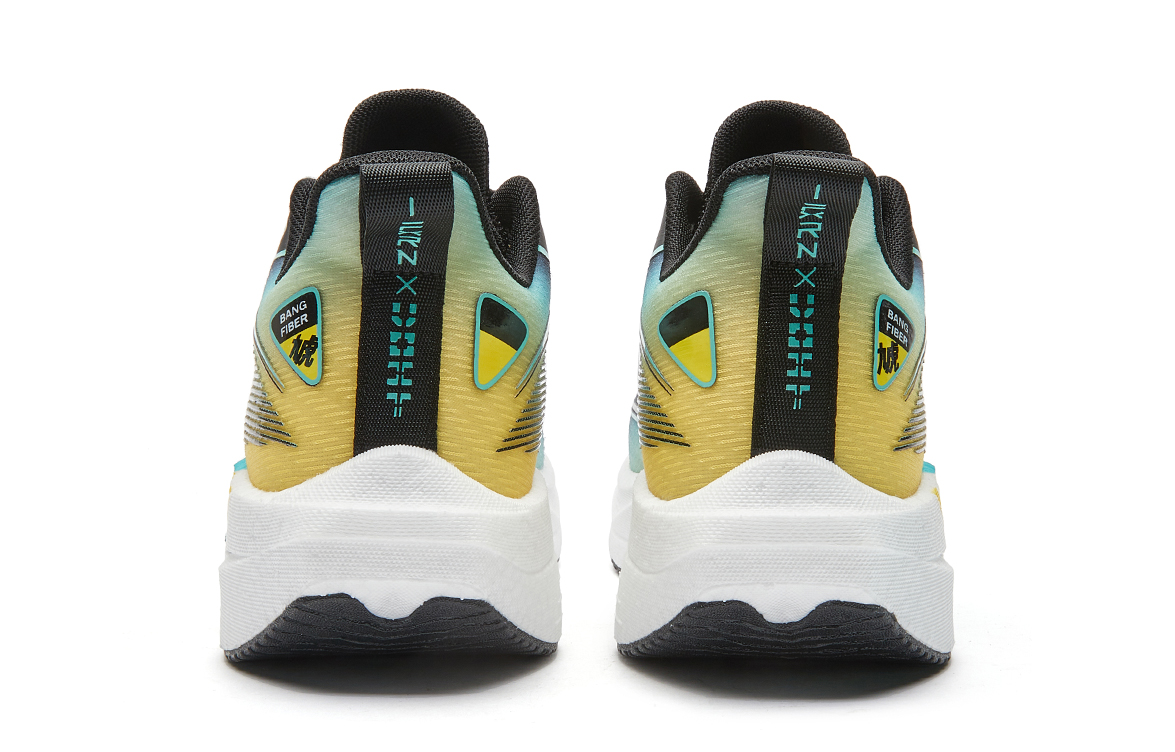 VOIT Running Shoes Unisex Low Top Black Rainbow