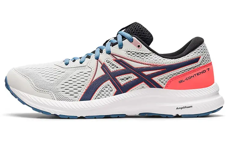 Asics Gel Contend 7 4E Wide 'Glacier Grey Thunder Blue'