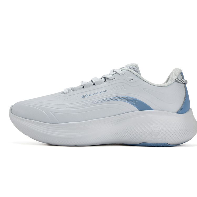 361° N40 Low top Casual Running Shoes Men’s Antique Inspired Style Gray Blue