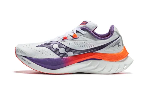 Saucony Endorphin Speed 4 White Violet Women's
