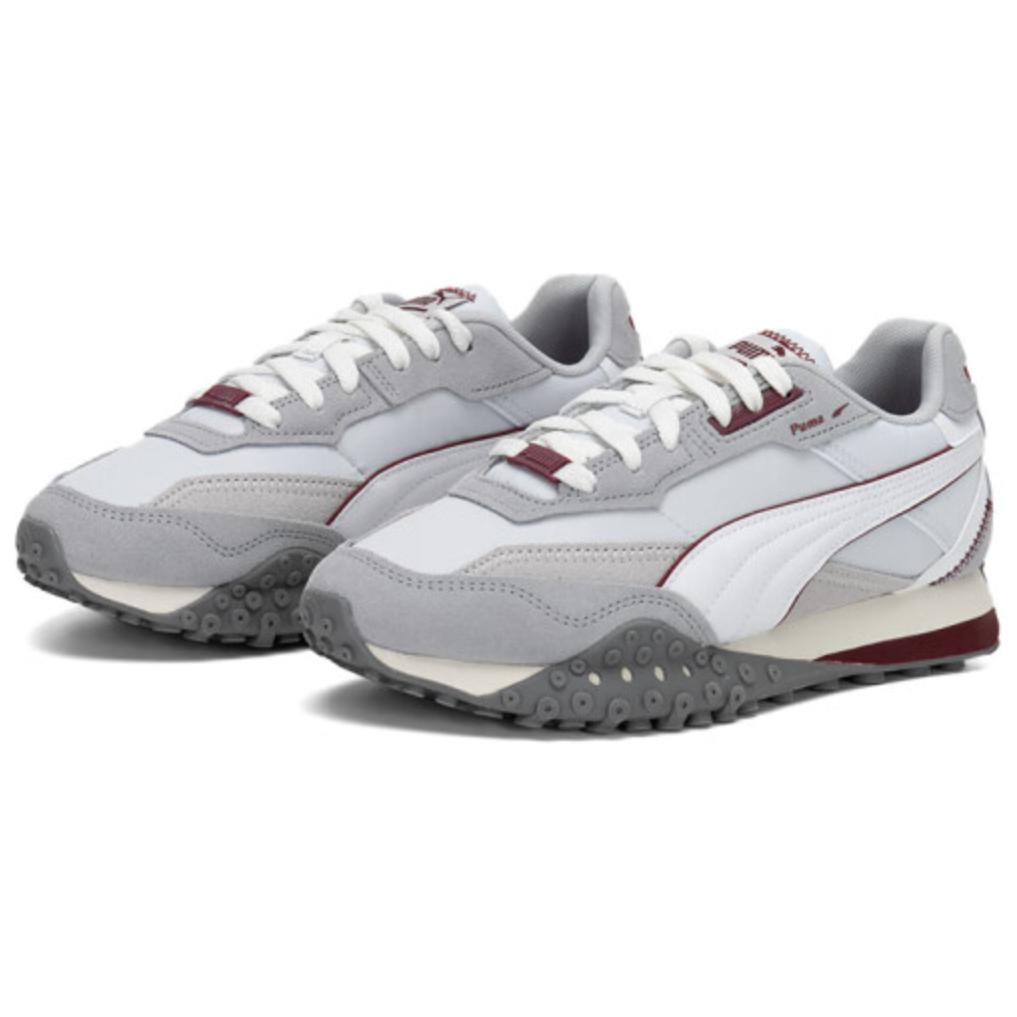 PUMA Blktop Rider Textile, Artificial Leather Cushioning Abrasion Resistant Support Low top Casual City Commuting