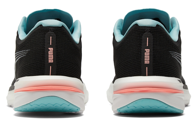 Женские кроссовки PUMA Velocity Nitro 1 (черно-бело-синие) — фото 5