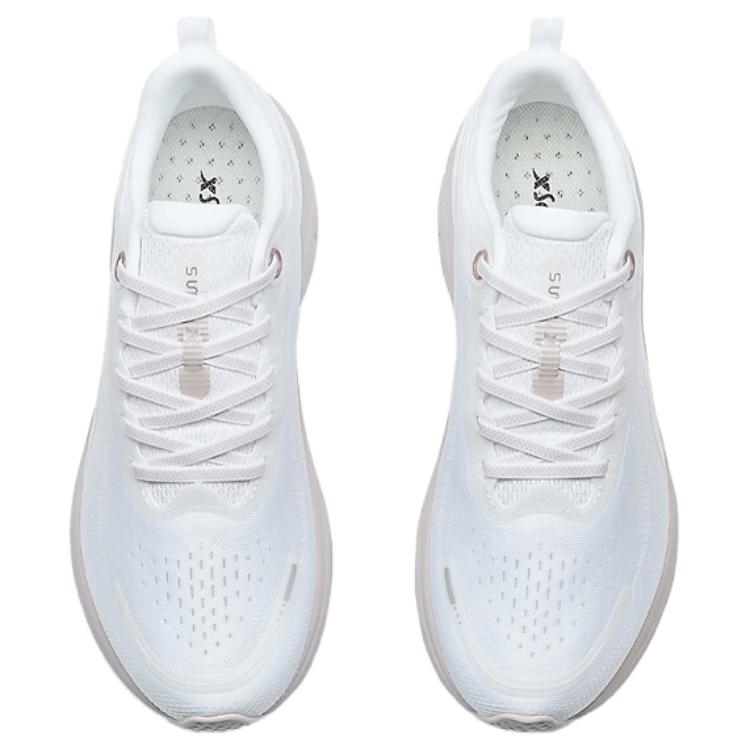 XTEP Abrasion Resistant Coverage Low top Casual Running Shoes Women’s Classic White