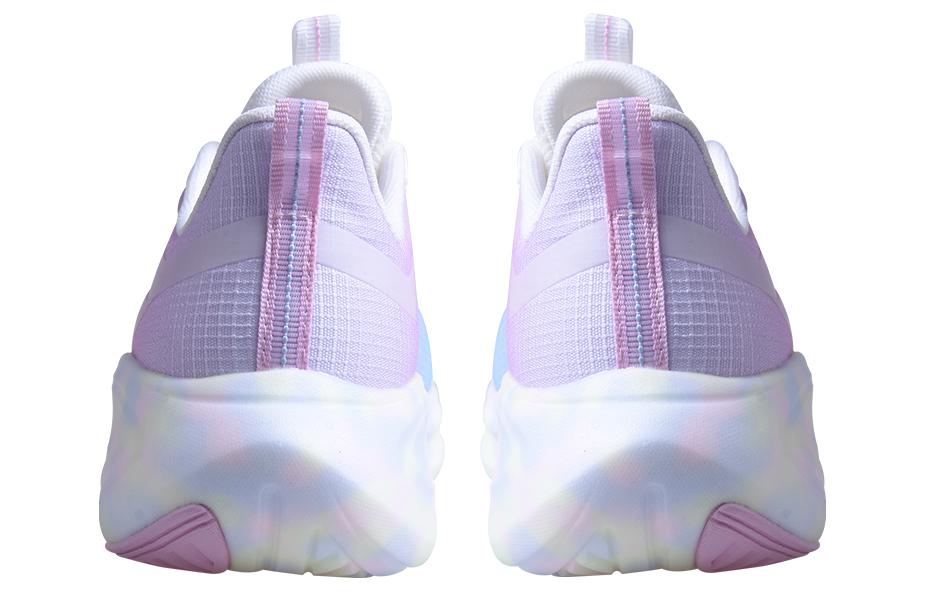 XTEP Cushioning Breathable Low top Running Shoes Women’s Pink Blue