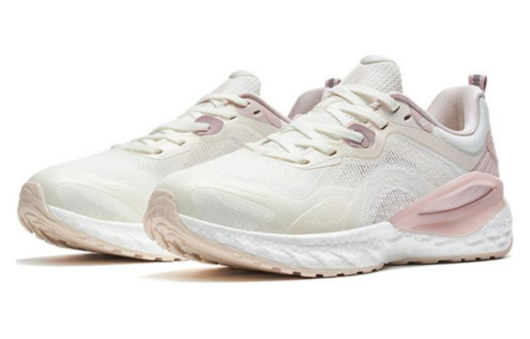 XTEP Textile, Synthetic Leather Versatile Cushioning Slip Resistant Abrasion Resistant Low top Running Shoes Women’s