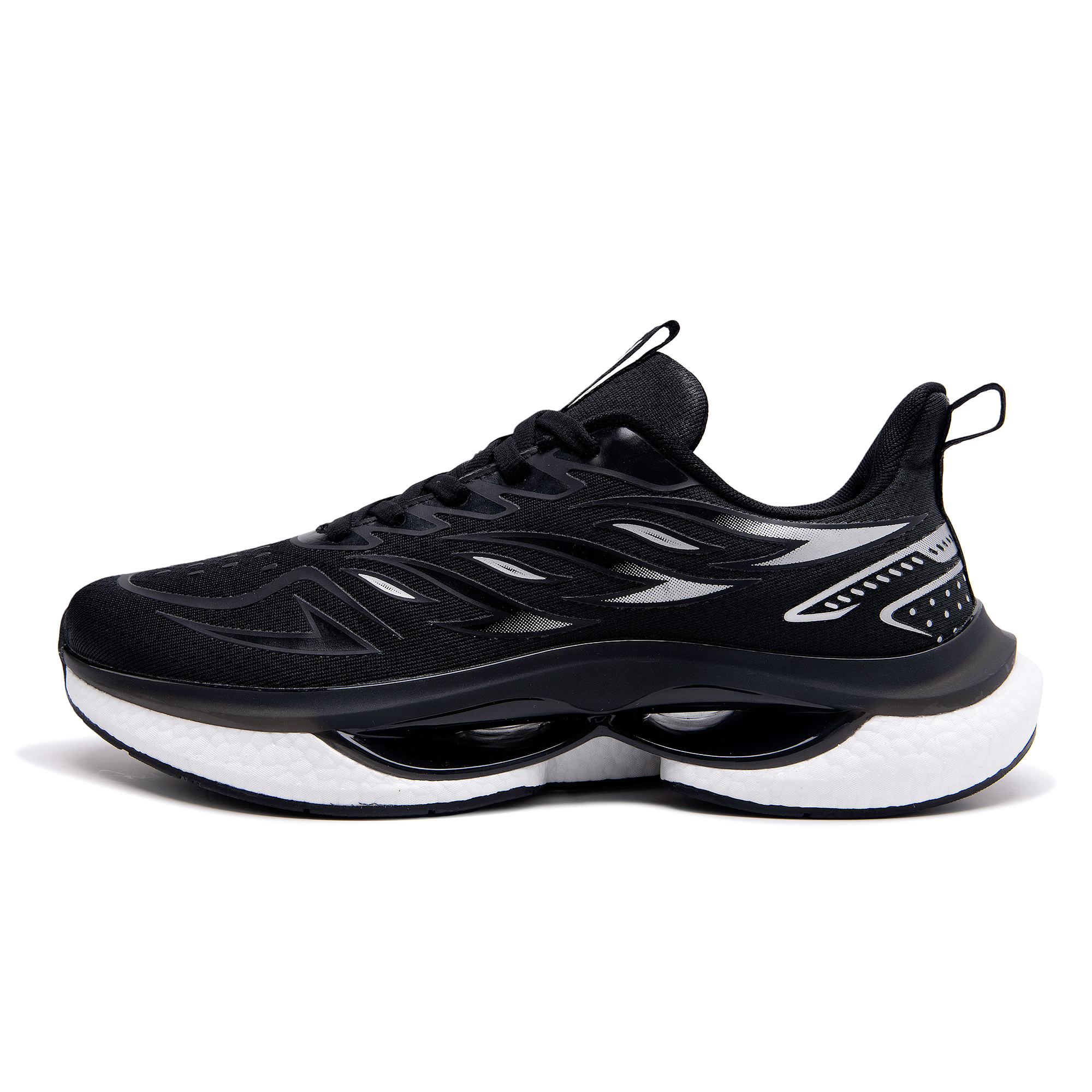 SAIQI Low top Casual Running Shoes Men's Jade White
