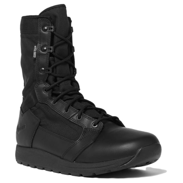 Danner Cushioning Slip Resistant Abrasion Resistant Waterproof High top Outdoor Shoes Men’s Black