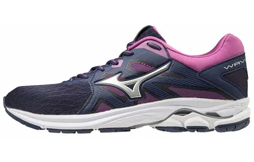 Mizuno Wave Kizuna Running Shoes Women's Low Top Dark Blue/Silver/Purple