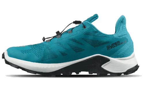 SALOMON Supercross 3 Slip Resistant Abrasion Resistant Low top Running Shoes Men's Blue