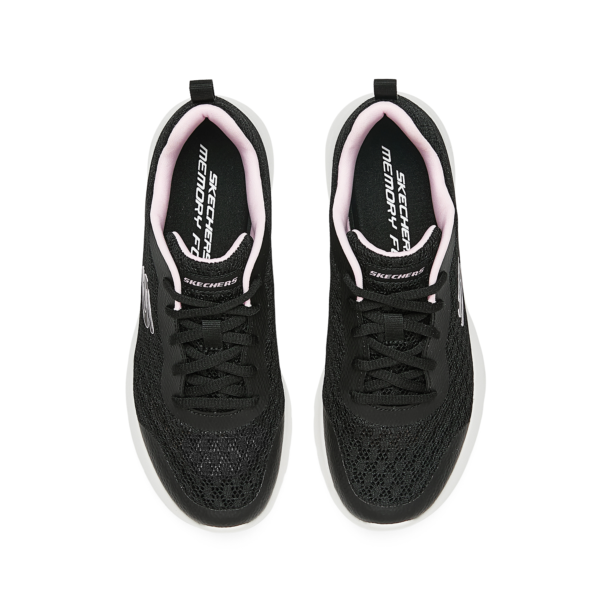 Skechers Dynamight 2.0 Comfortable Breathable Low top Casual Running Shoes Women’s Black Pink