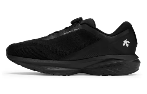 DESCENTE Cushioning Breathable Low top Running Shoes Men's Black