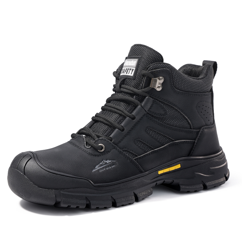 LANOUDUN Coverage Support High top Labor Protection Shoes Men’s Black
