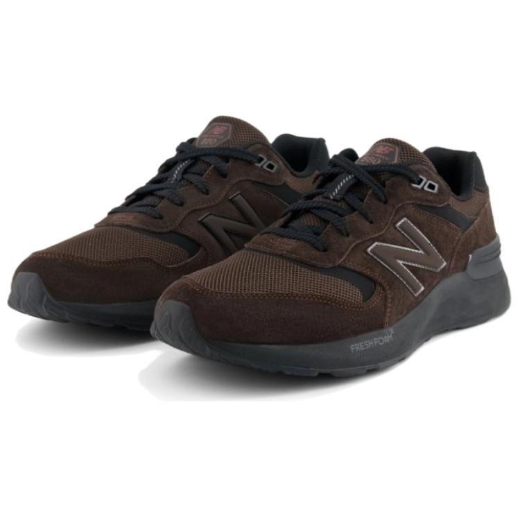 New Balance 880 Collection Textile, Pigskin Wear resistant And Lightweight REVLITE Running Shoes Men’s Dark Brown