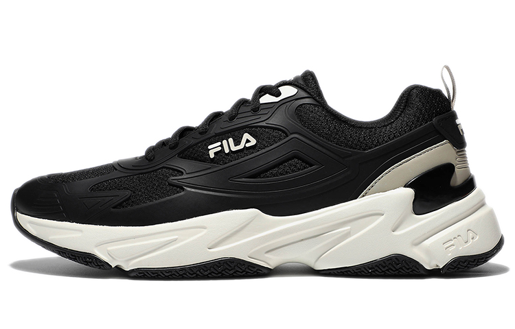 FILA Skyrunner Running Shoes Unisex Black White Trendy And Versatile, Vintage