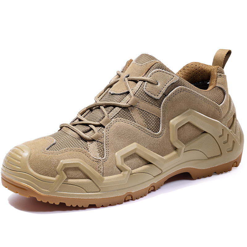 LANOUDUN Impact Resistant Support Low top Outdoor Shoes Men’s Tan