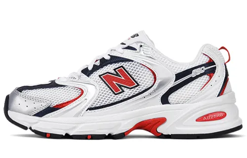 New Balance 530 Shoes White/Red/Blue