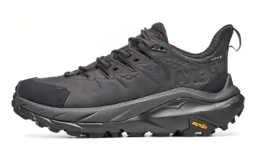 HOKA ONE ONE Kaha 2 Sports Cushioning Slip Resistant Abrasion Resistant Waterproof Low top Outdoor Shoes Women's Black