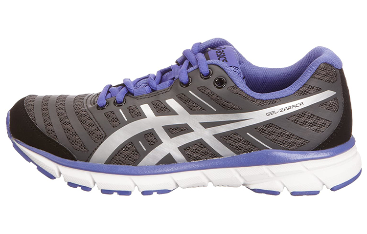 Asics Gel Zaraca 2 Low top Running Shoes Women's Black Purple Silver
