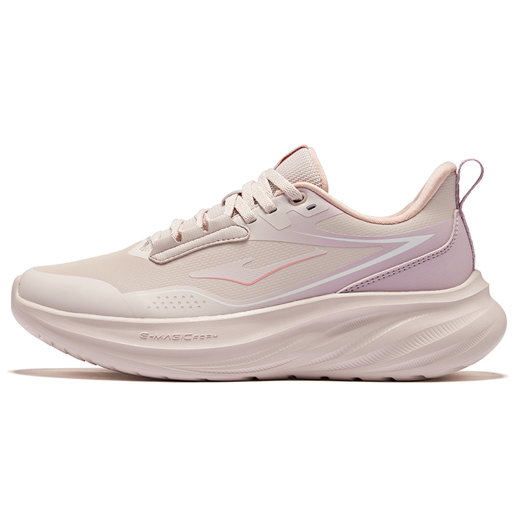 Erke Cushioning Rebound Low top City Commuting Running Shoes Women’s Painted Gray Lotus