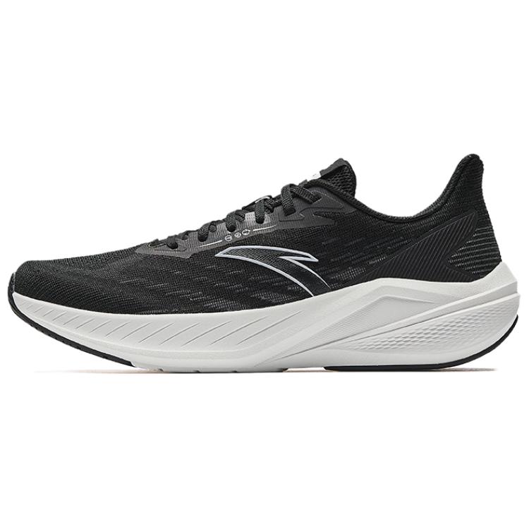 Anta Lingfeng Slip Resistant Abrasion Resistant Low top Casual Running Shoes Men’s Black Gray