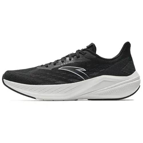 Anta Lingfeng Slip Resistant Abrasion Resistant Low top Casual Running Shoes Men's Black Gray